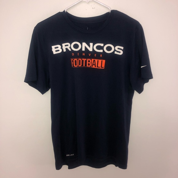 Nike Other - Nike Dri Fit Denver Broncos Football Tee